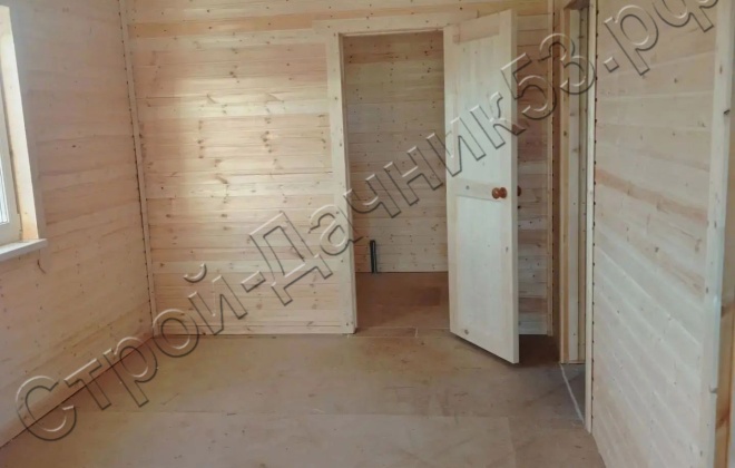 4 Каркасный дом Д–164, 8x6 м, 48 М², Московская область, Серпуховский район, деревня Воронино (13)